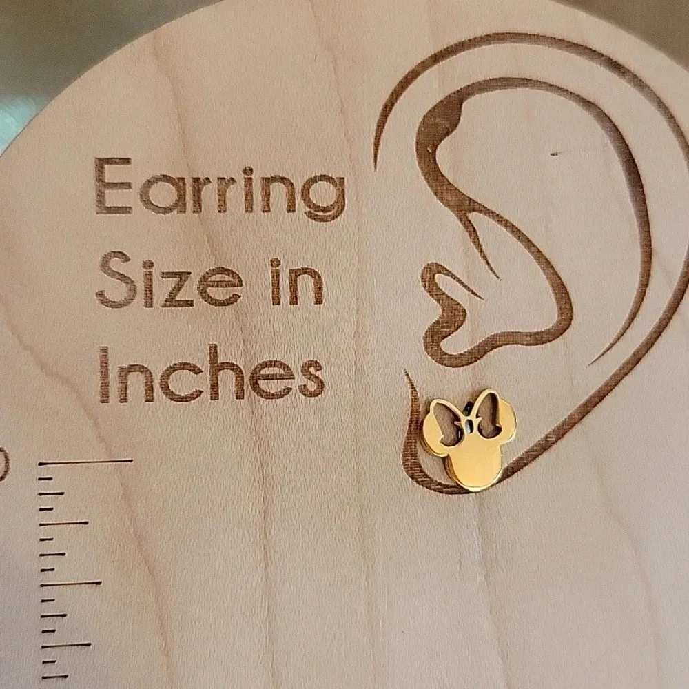 🔥LAST PAIR🔥 Minnie Mouse Stud Earrings